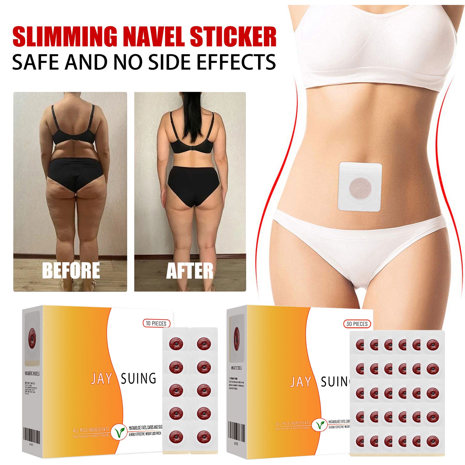 Weight Loss Patch, Lazy Body Sculpting Belly Button Pill For Firming And Slimming Thighs