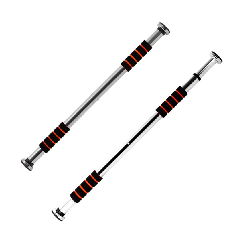 Horizontal bar household indoor door without punching, stretching suspension rod wall, horizontal bar pull up device, fitness equipment