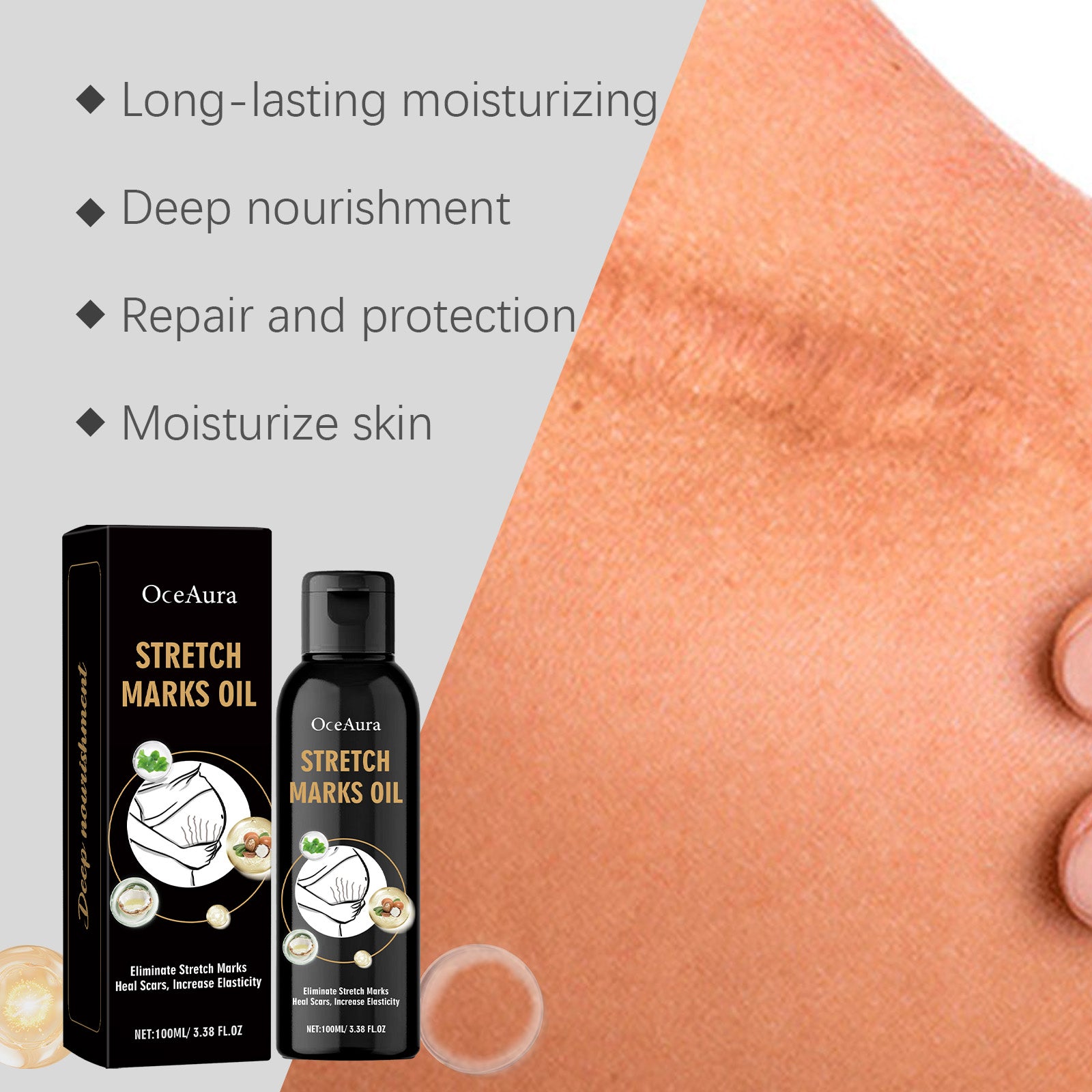 Skin Care Oil Moisturizes Skin Care And Moisturizes And Enhances Skin Elasticity Care Oil